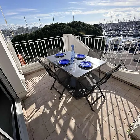 Bel 2 Pieces + Avec Terrasse Vue Port - Fr-1-731-126 Daire Le Grau-du-Roi